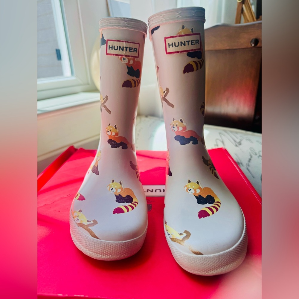 Hunter Kids' Red Panda or Fox Print Boots
